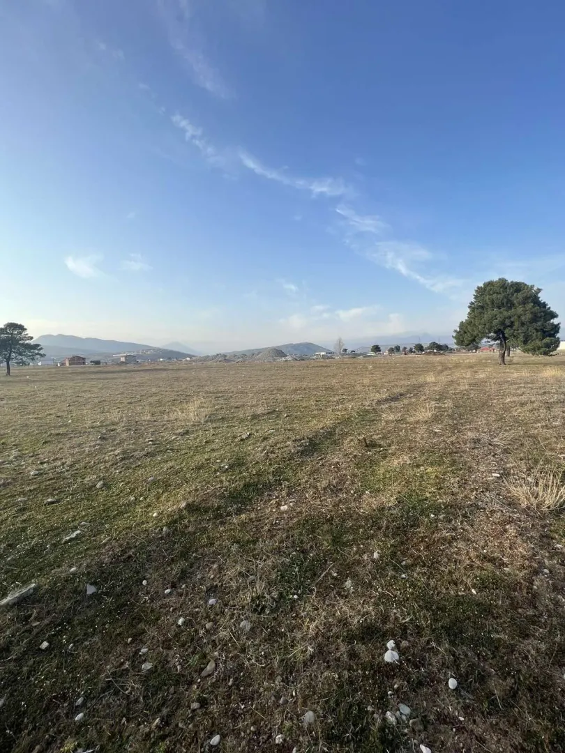 Veliki ravan plac pod vedrim nebom.
