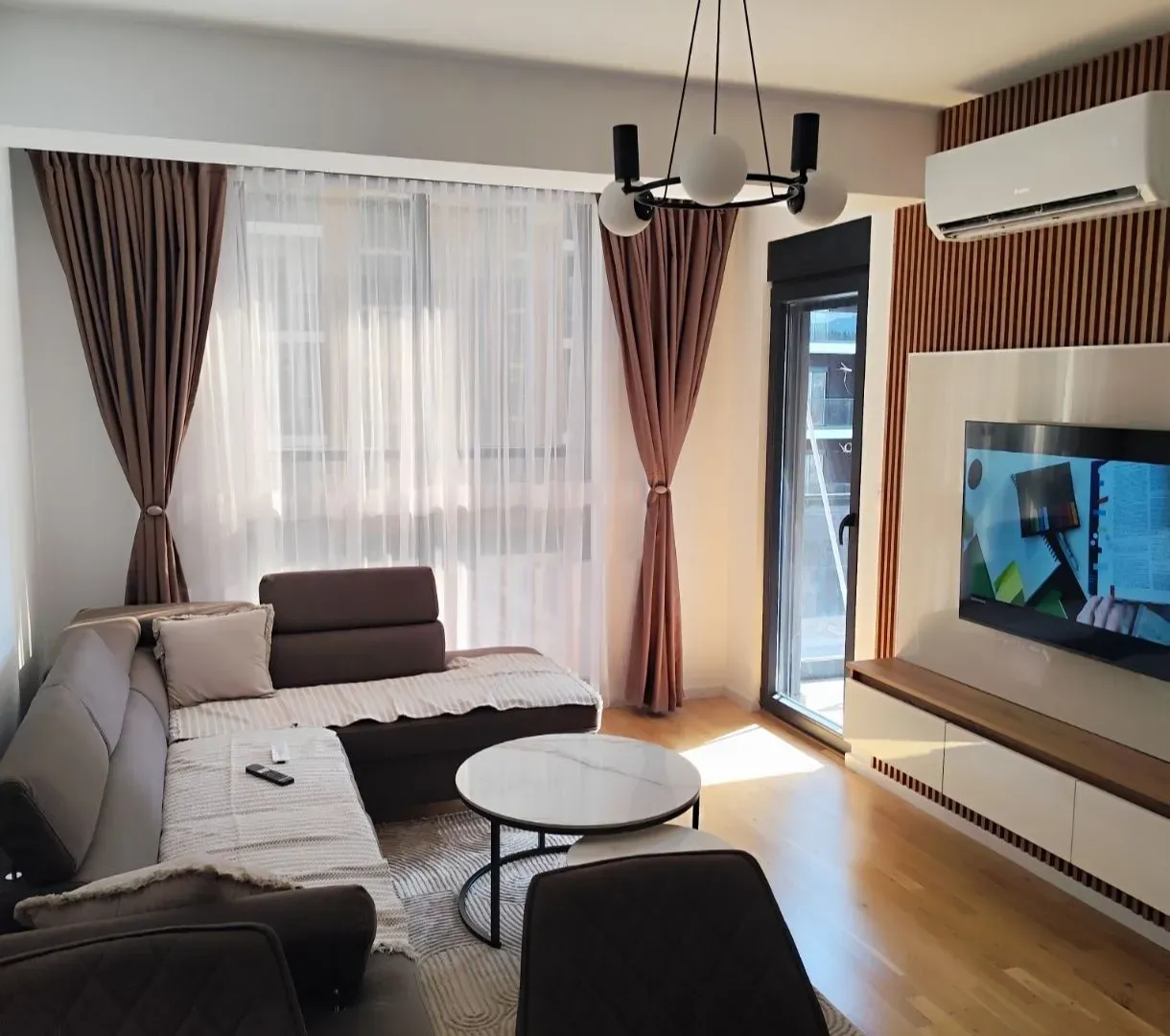 Rent, two bedroom apartment, 64m², Stari Aerodrom, Podgorica