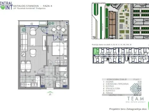 Sale, one bedroom apartment, 49m², Central Point, Podgorica - image 3