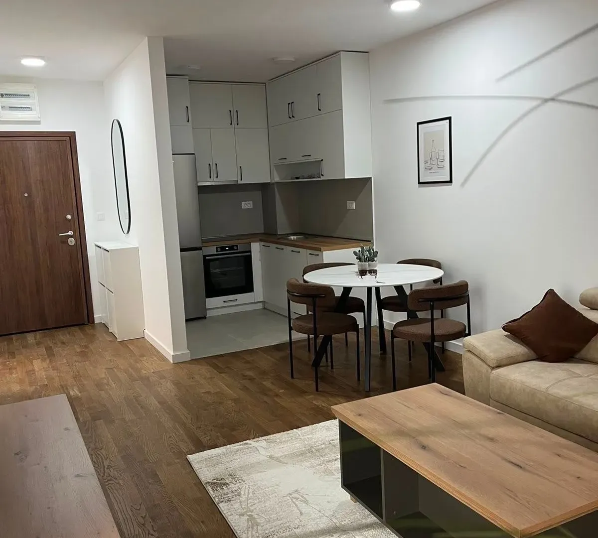 Rent, one bedroom apartment, 45m², Stari Aerodrom, Podgorica