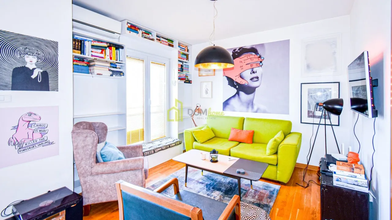 Izdavanje, jednosoban stan, 50m², City Kvart, Podgorica