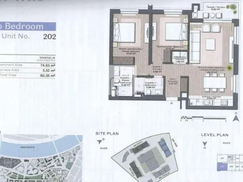 Prodaja, dvosoban stan, 80m², Savski Venac, Beograd - image 2