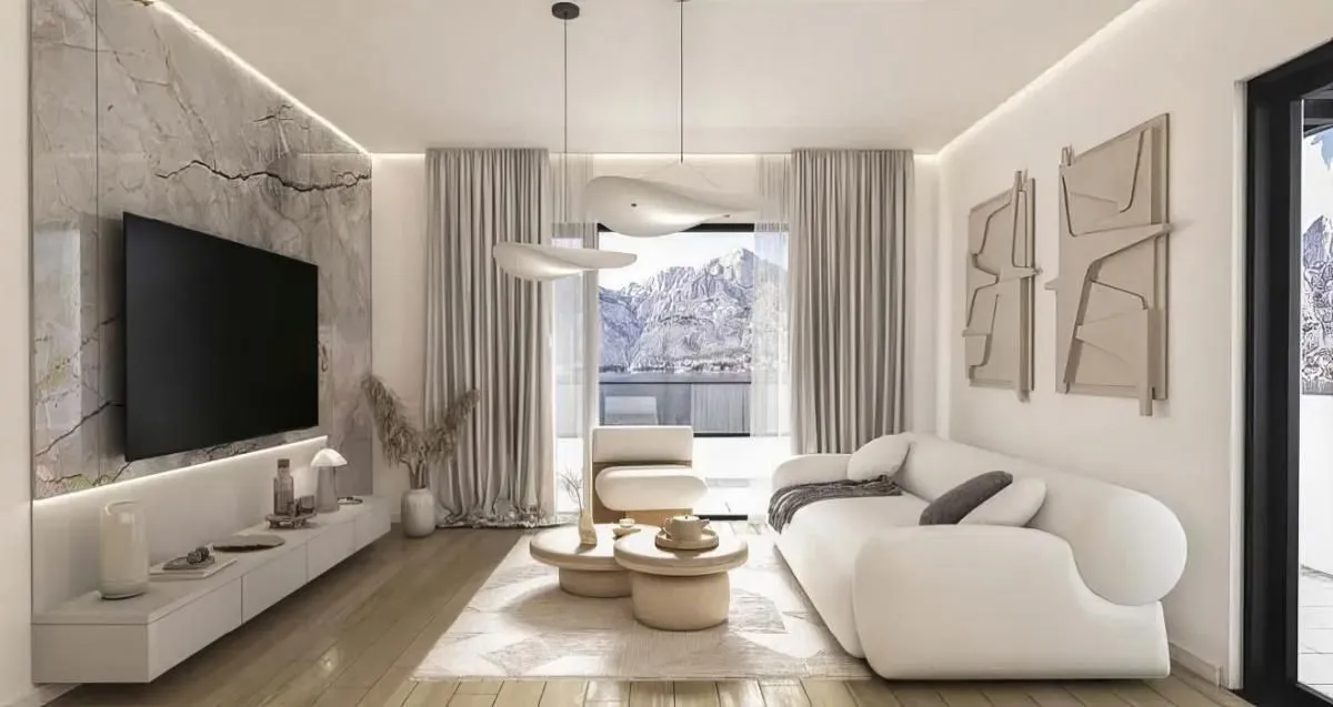 Prodaja, dvosoban stan, 59m², Muo, Kotor