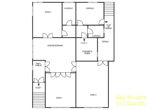 Prodaja, četvorosoban stan, 113m², Savski Venac, Beograd - image 13