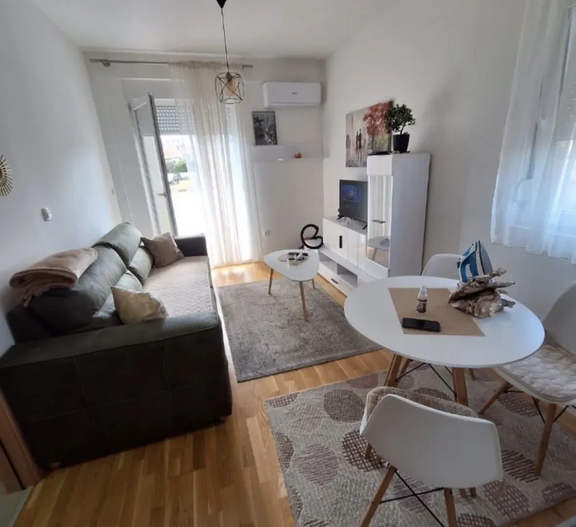 Rent, one bedroom apartment, 35m², Zabjelo, Podgorica