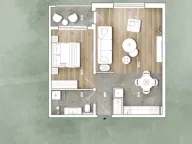 Prodaja, jednosoban stan, 55m², Radanovići, Kotor - image 2