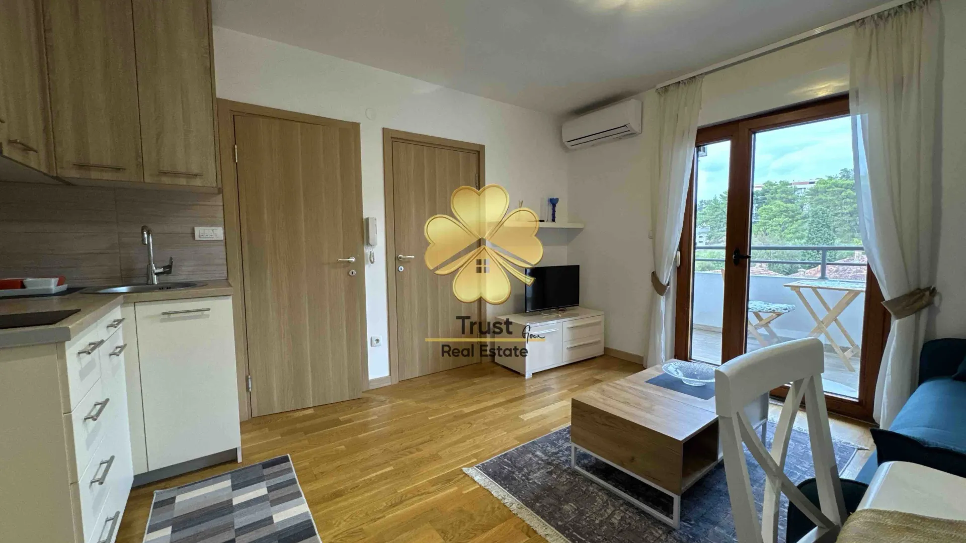 Rent, one bedroom apartment, 40m², Gorica C, Podgorica