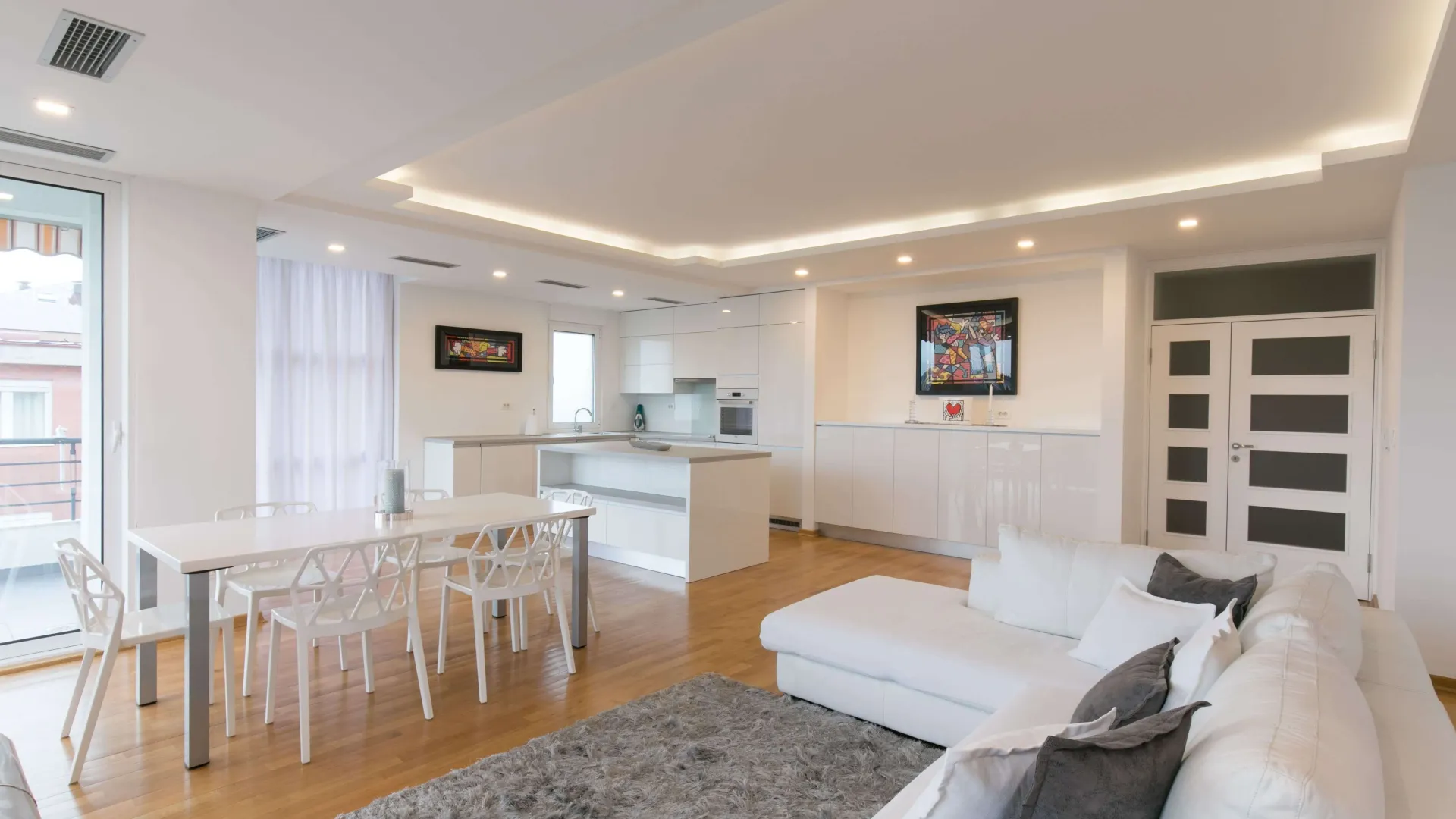Rent, three bedroom apartment, 123m², Preko Morače, Podgorica