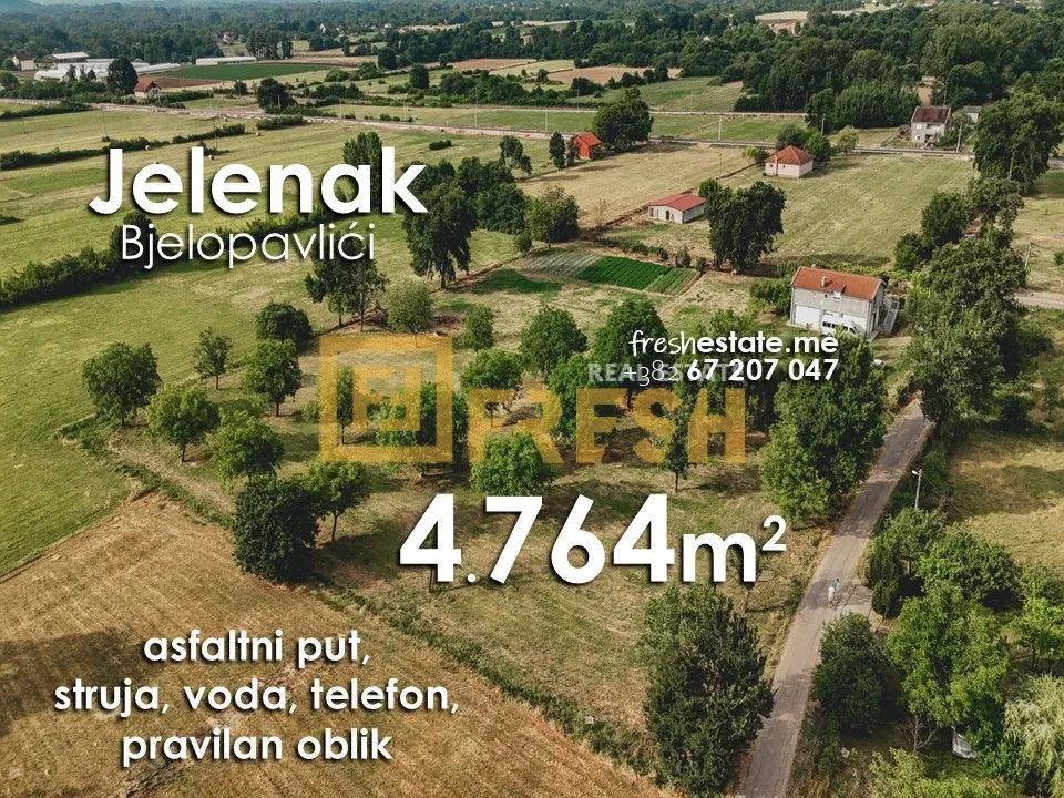 Prodaja, plac, 4764m², Danilovgrad, Crna Gora