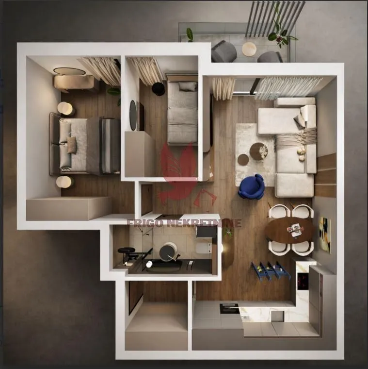 Prodaja, trosoban stan, 60m², Mladenovac, Beograd