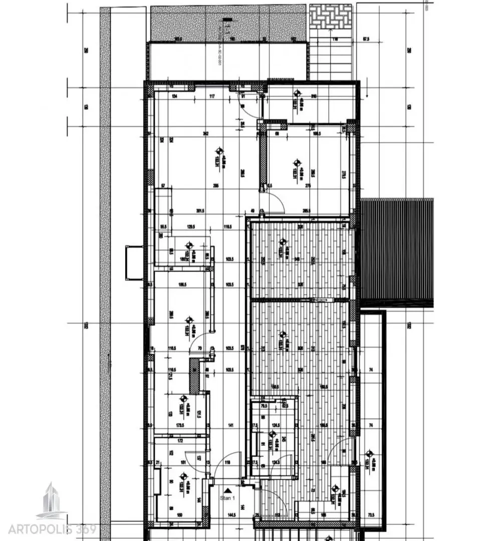 Sale, three bedroom apartment, 60m², Lekino Brdo, Voždovac Sve Podlokacije