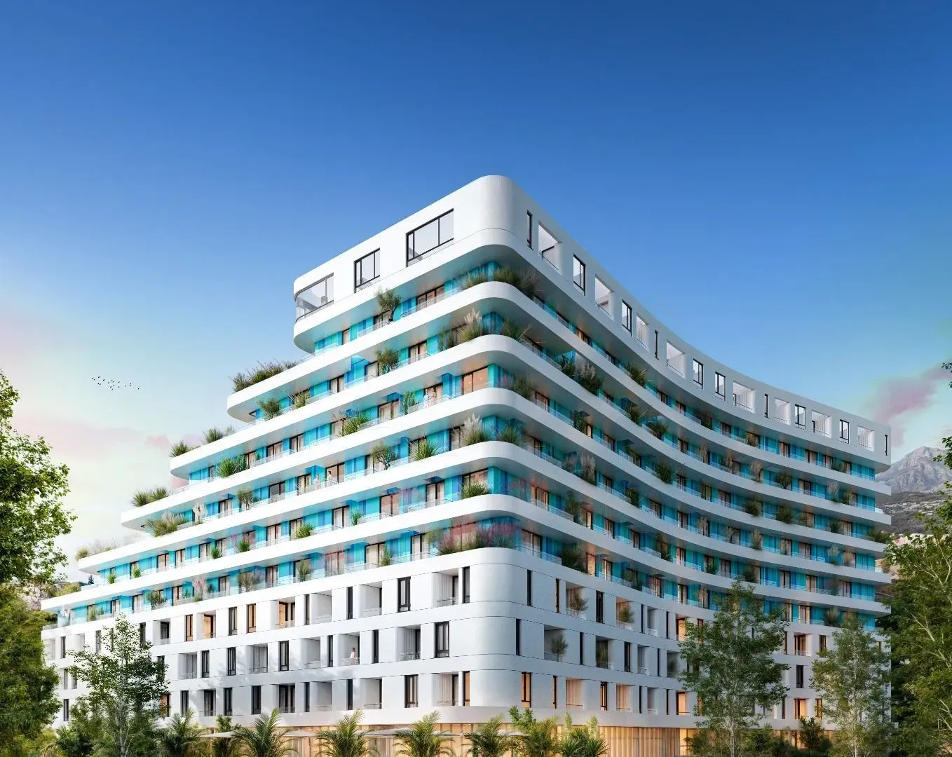 Sale, one bedroom apartment, 43m², Bar, Crna Gora