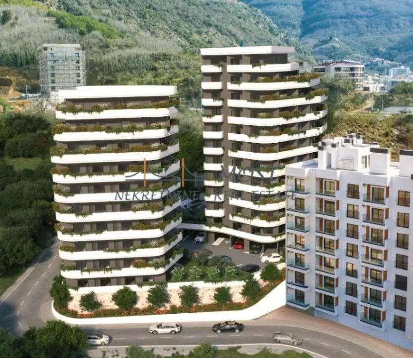 Prodaja, dvosoban stan, 86m², Bečići, Budva