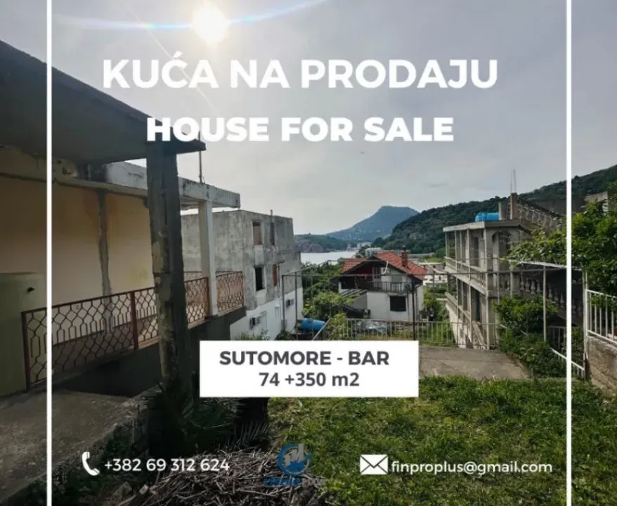 Sale, house, 99m², Sutomore, Bar