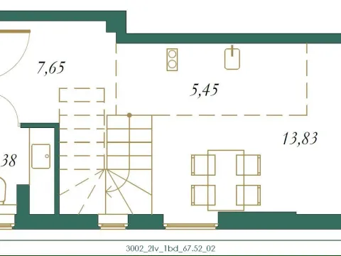 Sale, one bedroom apartment, 46m², Kolašin, Crna Gora - image 18