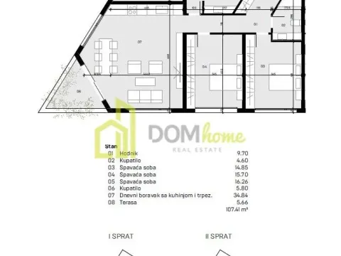 Prodaja, trosoban stan, 107m², Donja Gorica, Podgorica - image 8