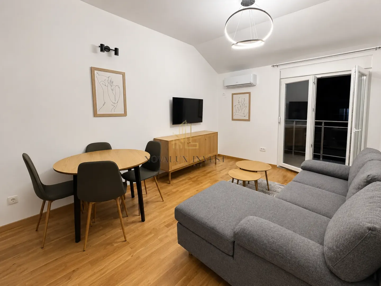 Rent, one bedroom apartment, 40m², Zagorič, Podgorica