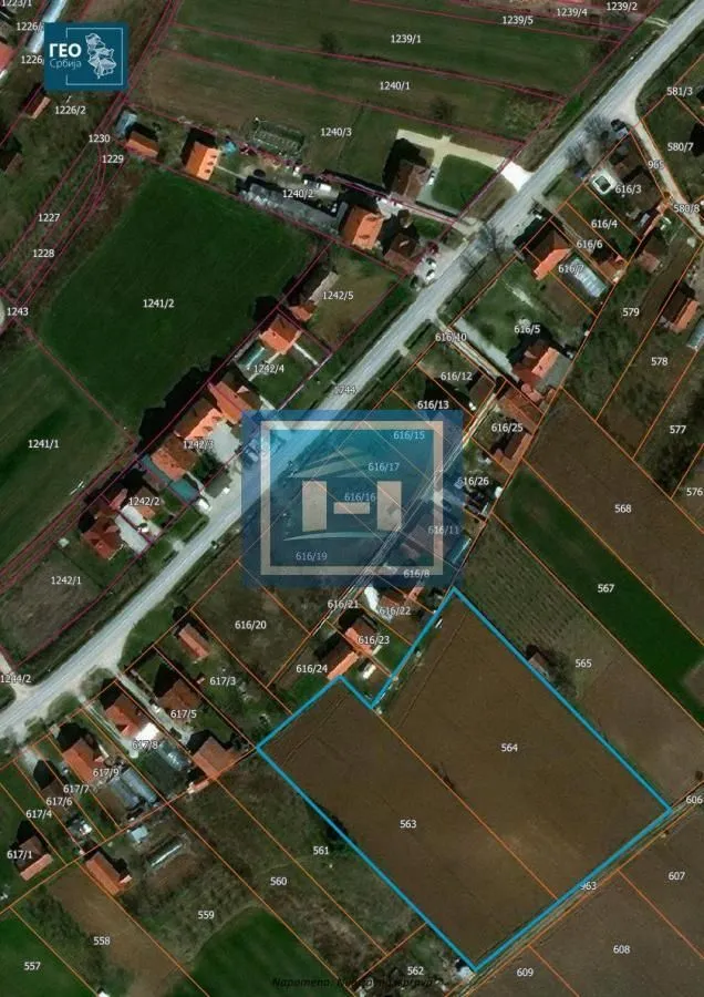 Prodaja, plac, 5000m², Trnava, Jagodina