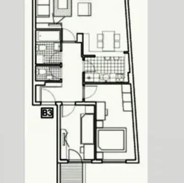 Prodaja, dvosoban stan, 81m², Vračar Hram, Vračar Sve Podlokacije - image 12