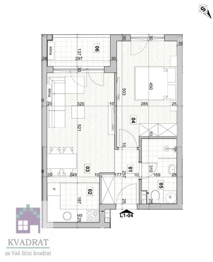 Prodaja, dvosoban stan, 42m², Veternik, Novi Sad Sve Podlokacije