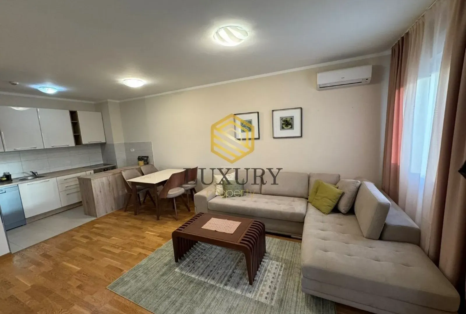 Rent, two bedroom apartment, 65m², City Kvart, Podgorica