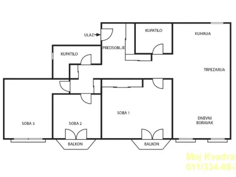 Prodaja, četvorosoban stan, 115m², Južni Bulevar, Vračar Sve Podlokacije - image 18