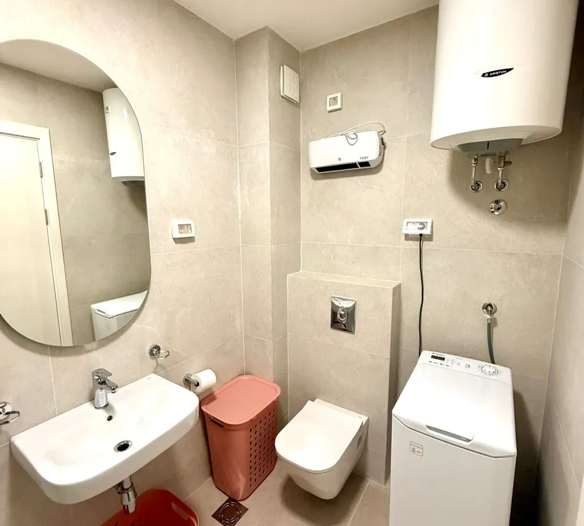 Rent, one bedroom apartment, 42m², Pobrežje, Podgorica
