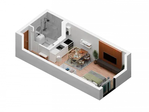 Prodaja, dvosoban stan, 46m², Centar, Novi Sad - image 1