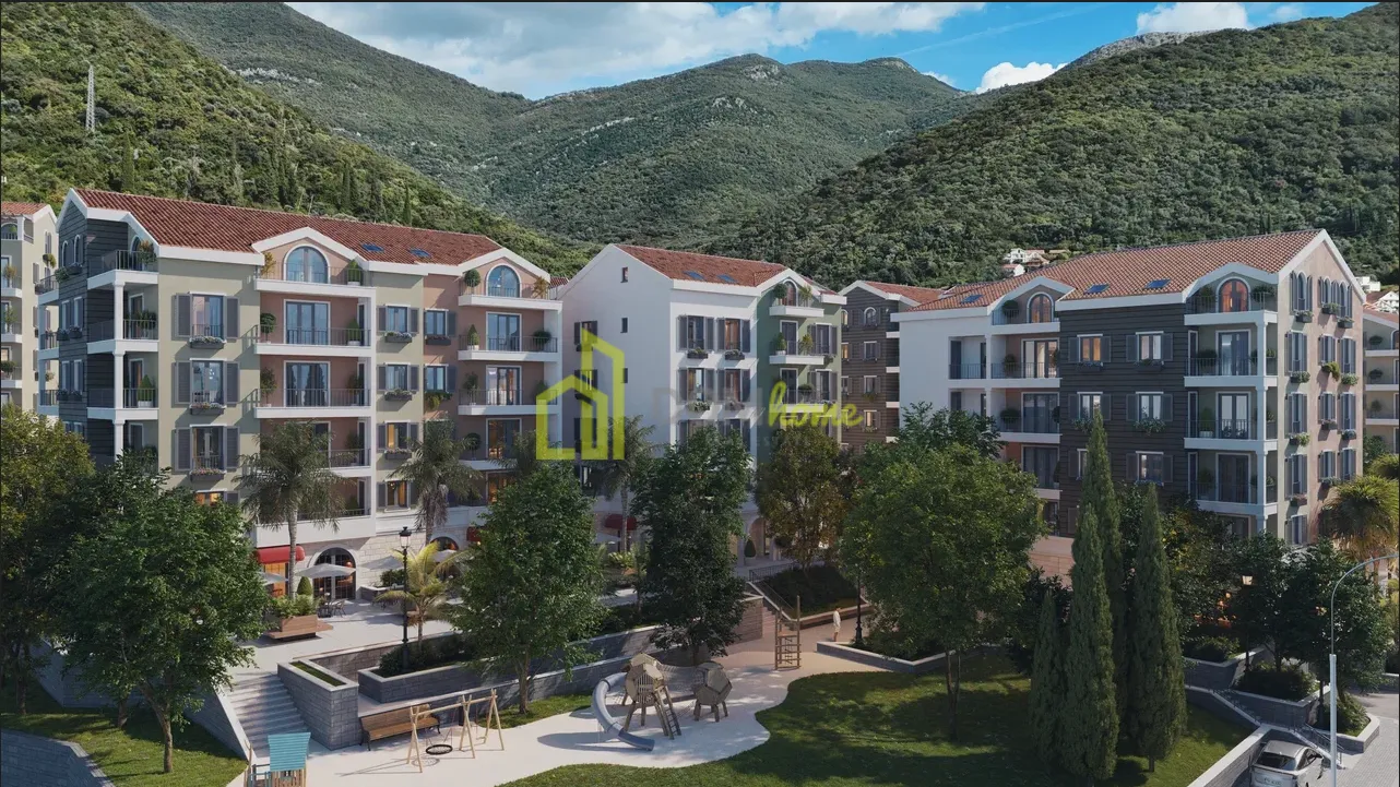 Prodaja, dvosoban stan, 52m², Seljanovo, Tivat