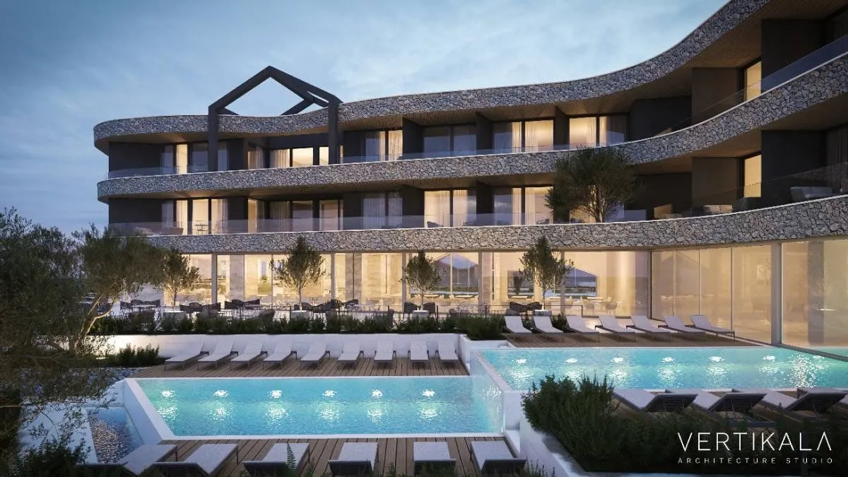 Prodaja, garsonjera, 55m², Luštica, Tivat