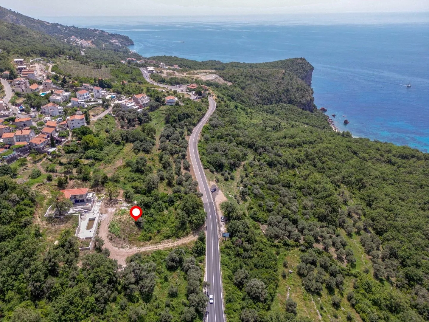 Prodaja, plac, 2682m², Blizikuće, Budva