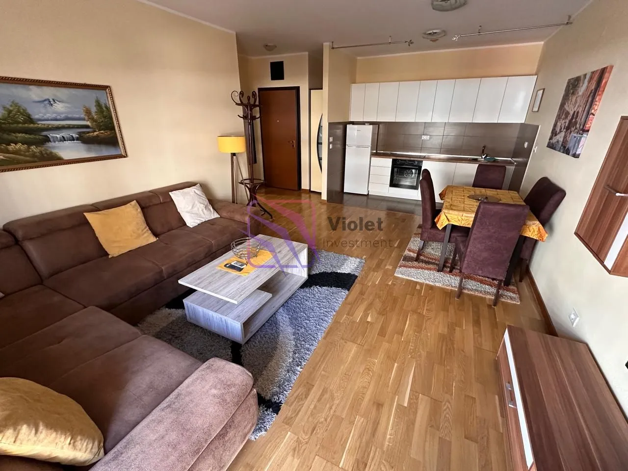 Rent, one bedroom apartment, 53m², City Kvart, Podgorica