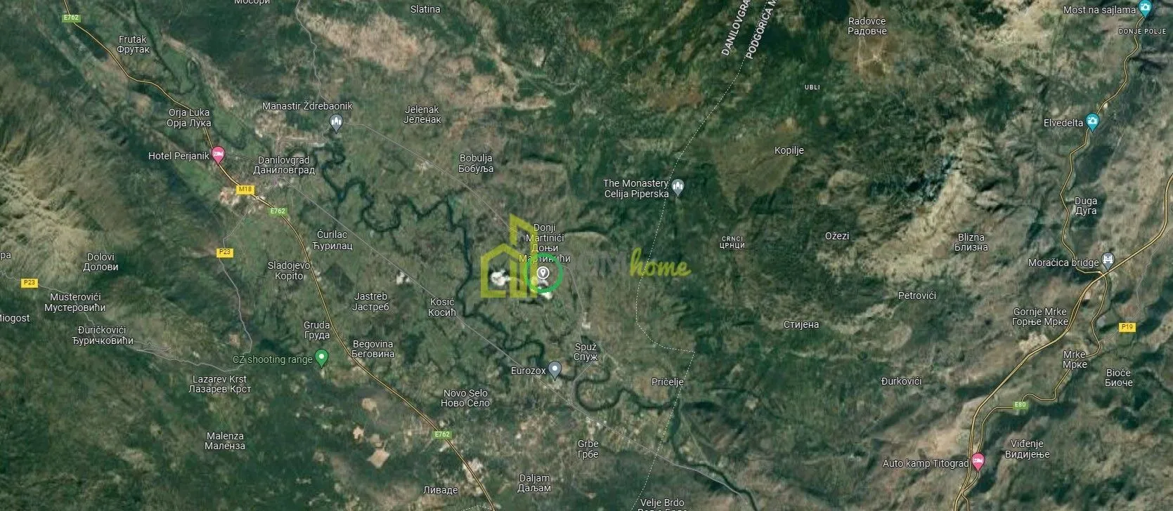 Prodaja, plac, 16173m², Martinići, Danilovgrad