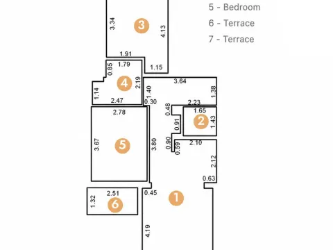 Prodaja, dvosoban stan, 69m², Bečići, Budva - image 6