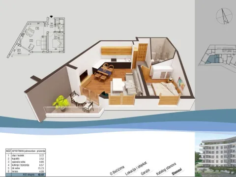 Prodaja, trosoban stan, 92m², Bečići, Budva - image 17