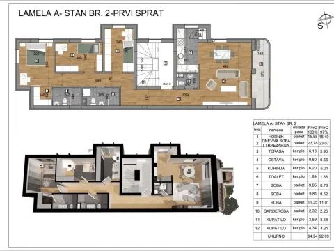 Prodaja, trosoban stan, 92m², Veternik, Novi Sad Sve Podlokacije - image 12