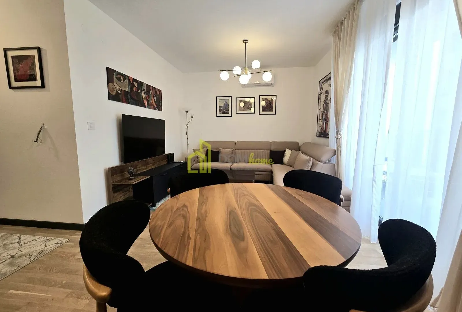 Rent, two bedroom apartment, 57m², Gorica C, Podgorica