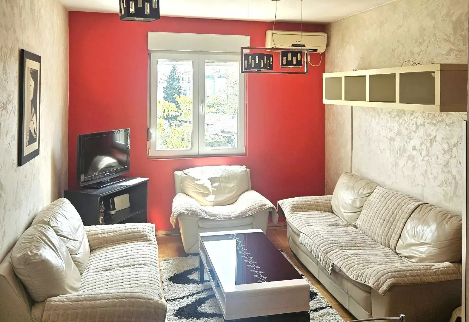 Rent, one bedroom apartment, 37m², Stari Aerodrom, Podgorica