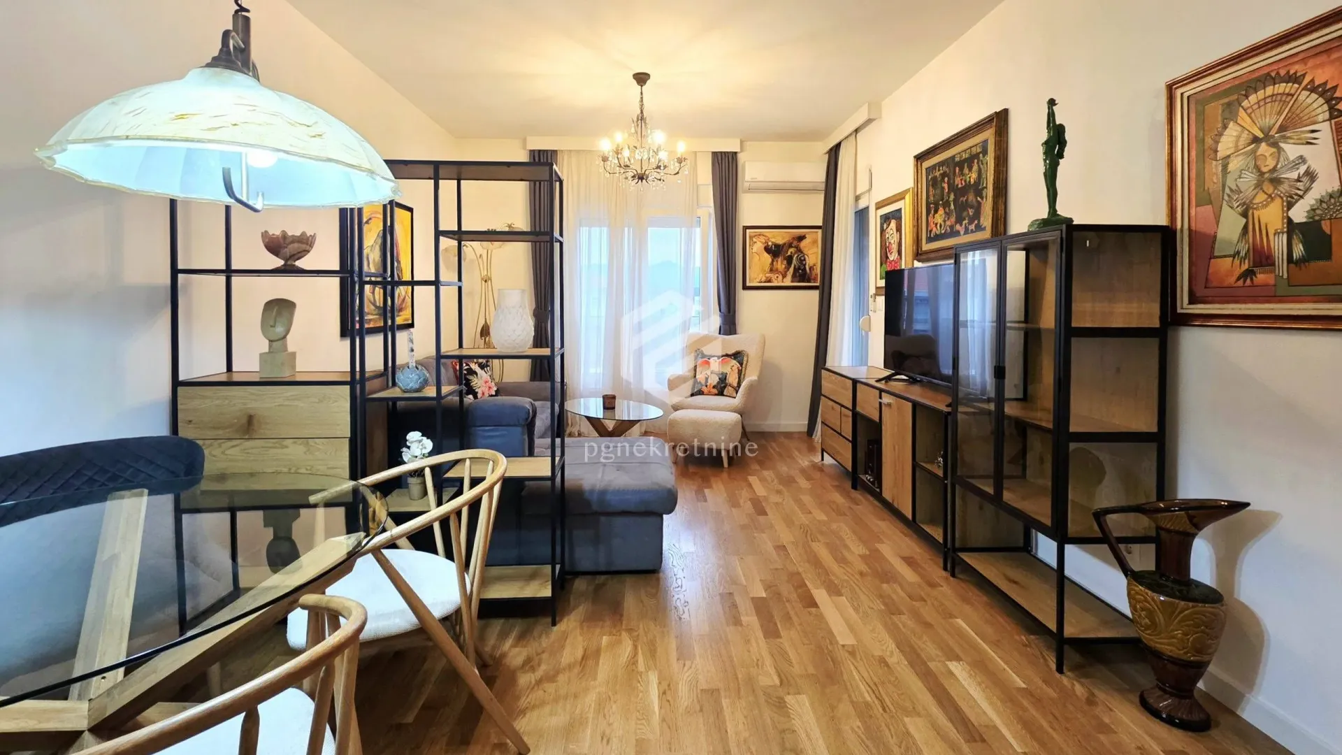 Rent, one bedroom apartment, 46m², Zabjelo, Podgorica