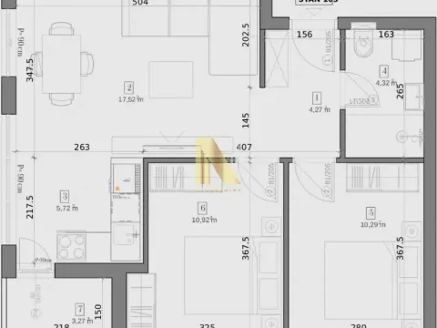 Prodaja, trosoban stan, 54m², Telep, Novi Sad Sve Podlokacije - image 2