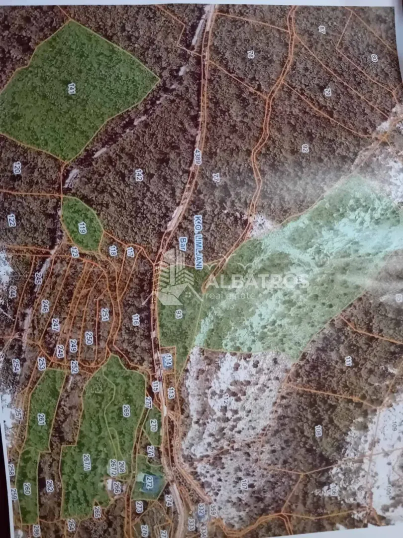 Prodaja, plac, 50000m², Bar, Crna Gora