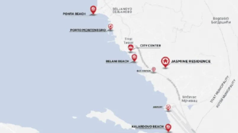 Prodaja, stan, 41m², Tivat, Crna Gora