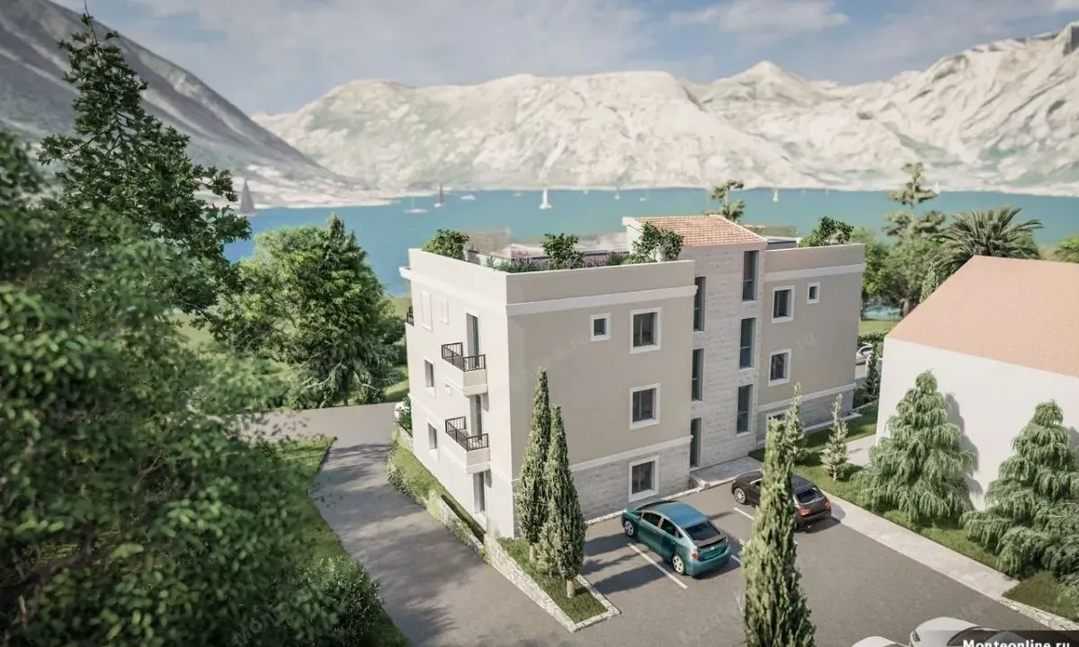 Sale, two bedroom apartment, 64m², Dobrota, Kotor