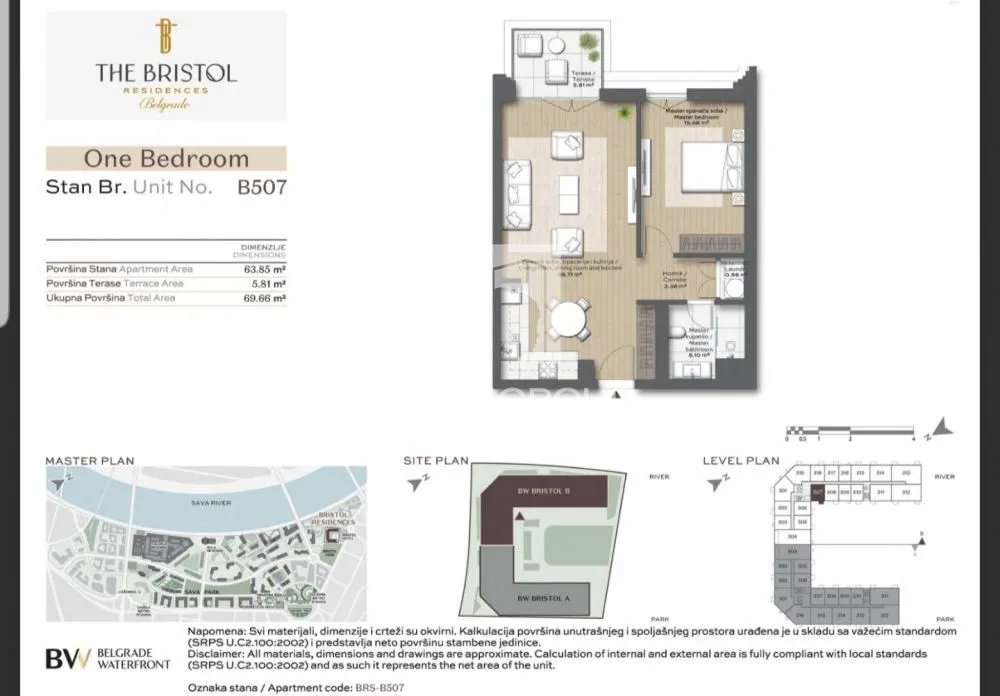 Prodaja, jednosoban stan, 146m², Savski Venac, Beograd