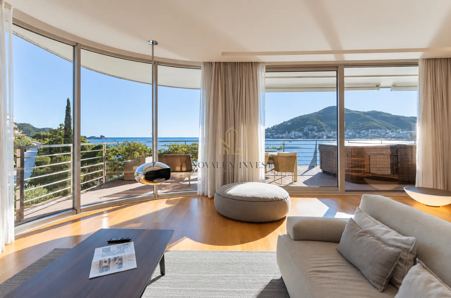 Rent, two bedroom apartment, 500m², Dukley Gardens, Budva