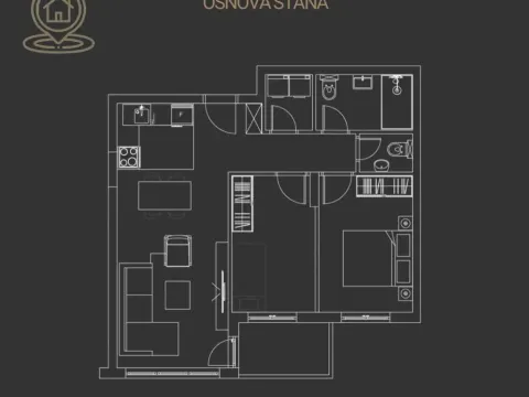 Sale, three bedroom apartment, 59m², Telep, Novi Sad Sve Podlokacije - image 3