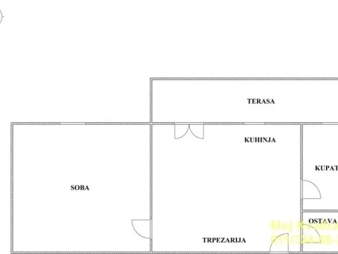 Sale, one bedroom apartment, 47m², Novi Beograd Sve Podlokacije, Beograd - image 11