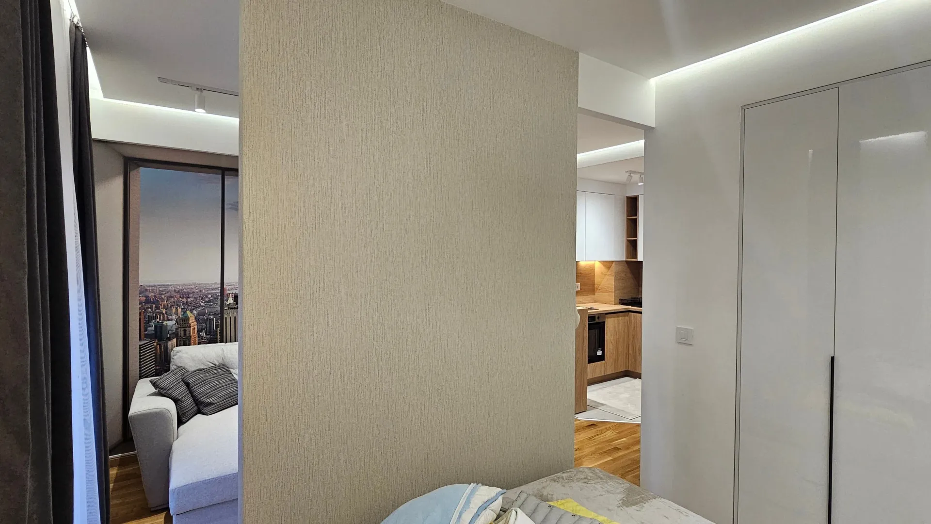 Rent, one bedroom apartment, 33m², Zabjelo, Podgorica