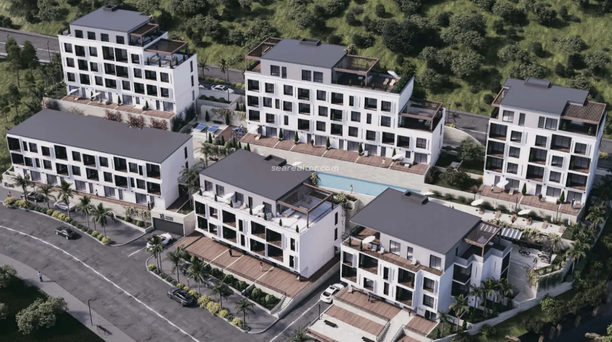 Prodaja, jednosoban stan, 43m², Tivat, Crna Gora