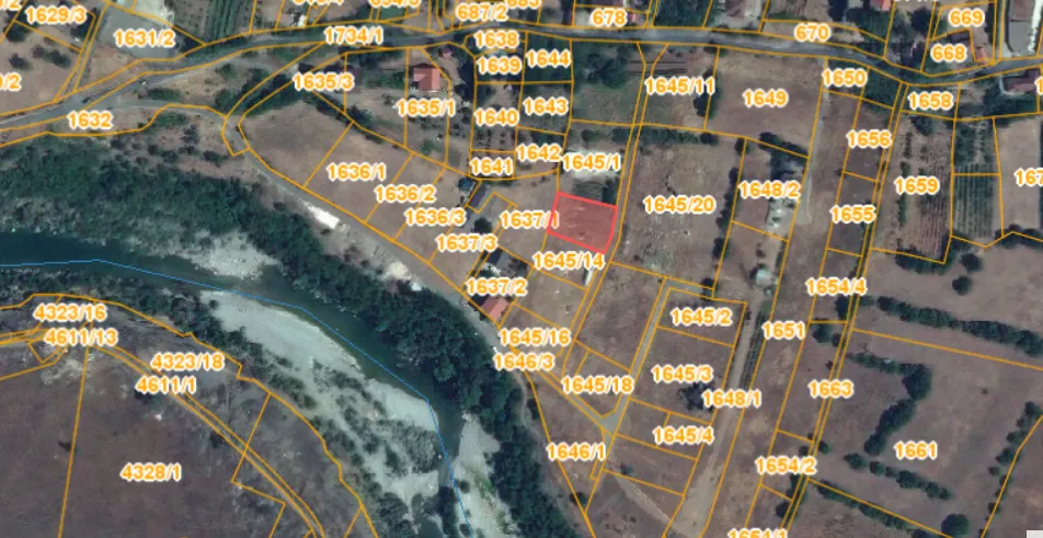 Prodaja, plac, 1523m², Rogami, Podgorica